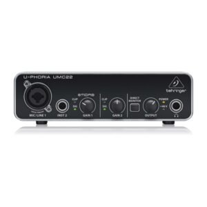BEHRINGER UMC22 AUDIO INTERFACE 01 BEHRINGER UMC22 AUDIO INTERFACE 01