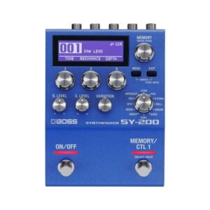 BOSS SY 200 SYNTHESIZER EFFECT PEDAL 01 BOSS SY 200 SYNTHESIZER EFFECT PEDAL 01