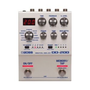 BOSS DD 200 DIGITAL DELAY PEDAL 01 Boss DD-200 Digital Delay Pedal