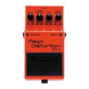 BOSS MD 2 MEGA DISTORTION PEDAL 01 BOSS MD 2 MEGA DISTORTION PEDAL 01