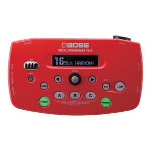 BOSS VE 5 RD VOCAL PERFORMER RED 01 BOSS VE 5 RD VOCAL PERFORMER RED 01
