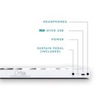 CARRY ON FOLDING PIANO 88 TOUCH WHITE 02