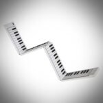 CARRY ON FOLDING PIANO 88 TOUCH WHITE 08