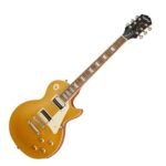 EPIPHONE LES PAUL CLASSIC WORN METALLIC GOLD 01