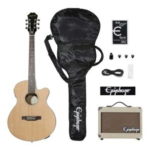 EPIPHONE PR 4E ACOUSTIC ELECTRIC PACK NATURAL EPIPHONE PR 4E ACOUSTIC ELECTRIC PACK NATURAL
