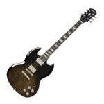 EPIPHONE SG MODERN FIGURED TRANS BLACK FADE 01