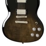 EPIPHONE SG MODERN FIGURED TRANS BLACK FADE 05