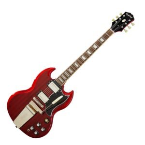 EPIPHONE SG STANDARD 60S MAESTRO VIBROLA VINTAGE CHERRY 01 EPIPHONE SG STANDARD 60S MAESTRO VIBROLA VINTAGE CHERRY 01