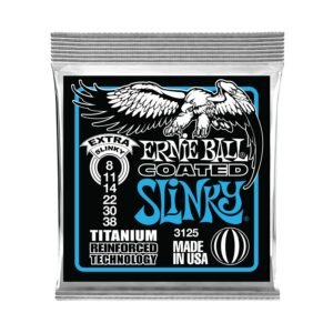 ERNIE BALL COATED TITANIUM RPS EXTRA SLINKY 01 ERNIE BALL COATED TITANIUM RPS EXTRA SLINKY 01