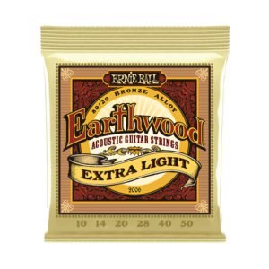 ERNIE BALL EARTHWOOD EXTRA LIGHT 01 ERNIE BALL EARTHWOOD EXTRA LIGHT 01