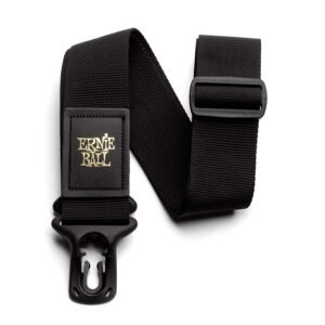 ERNIE BALL POLYPRO POLYLOCK STRAP BLACK ERNIE BALL POLYPRO POLYLOCK STRAP BLACK