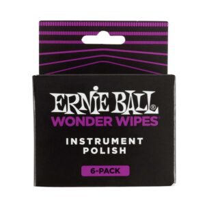 ERNIE BALL WONDER WIPES GUITAR POLISH 6 PACK ERNIE BALL WONDER WIPES GUITAR POLISH 6 PACK