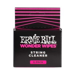 ERNIE BALL WONDER WIPES STRING CLEANER 6 PACK ERNIE BALL WONDER WIPES STRING CLEANER 6 PACK