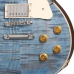 GIBSON LES PAUL STANDARD 50S FIGURED TOP OCEAN BLUE 06