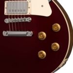 GIBSON LES PAUL STANDARD 50S PLAIN TOP SPARKLING BURGUNDY 06
