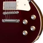 GIBSON LES PAUL STANDARD 60S PLAIN TOP SPARKLING BURGUNDY 06