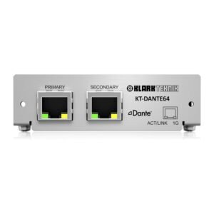KLARKTEKNIK KT DANTE64NETWORK MODULE 01 KLARKTEKNIK KT DANTE64NETWORK MODULE 01