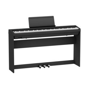 ROLAND FP 30X BK DIGITAL PIANO WITH STAND AND PEDAL UNIT Roland FP-30X Digital Piano with KSC-70 Stand and KPD-70 Pedal Unit - Black