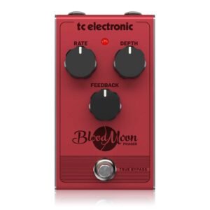 TC ELECTRONIC BLOOD MOON PHASER PEDAL 01 TC ELECTRONIC BLOOD MOON PHASER PEDAL 01