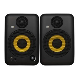 KRK GOAUX 4 PORTABLE STUDIO MONITORS 01 KRK GOAUX 4 PORTABLE STUDIO MONITORS 01