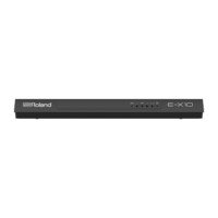 ROLAND E X10 ARRANGER KEYBOARD 12