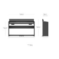 ROLAND F107 BK DIGITAL PIANO 19
